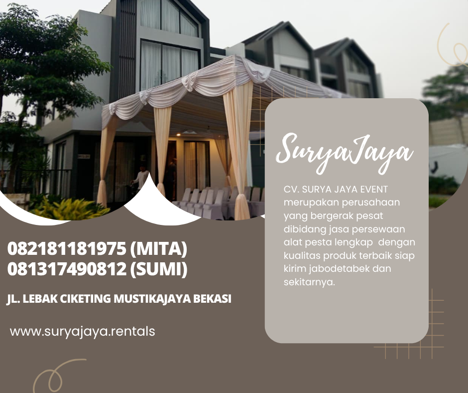 Pusat Sewa Tenda Lengkap Flooring Karpet Jakarta