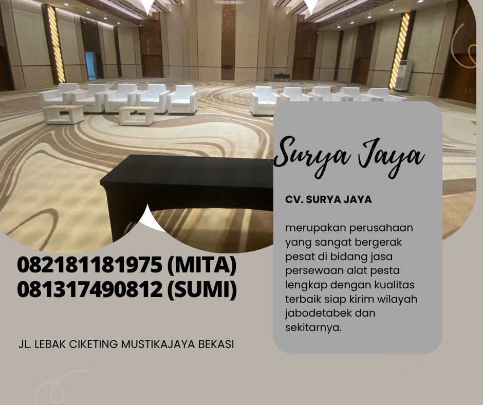 Layanan Sewa Sofa Dan Meja Ibm Jakarta