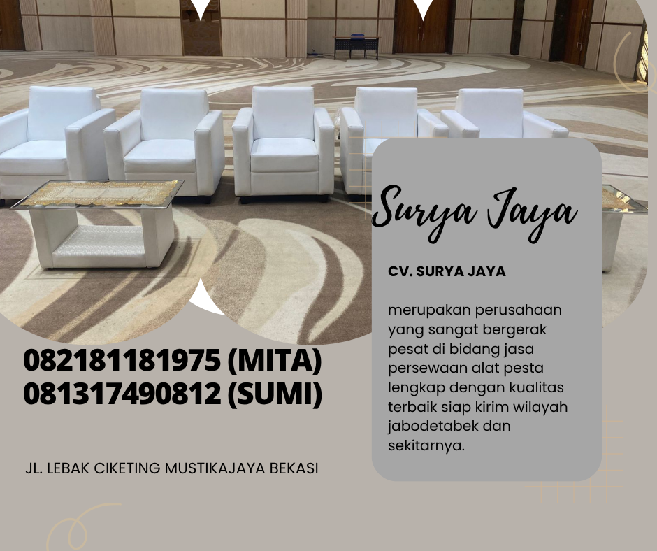 Layanan Sewa Sofa Dan Meja Ibm Jakarta