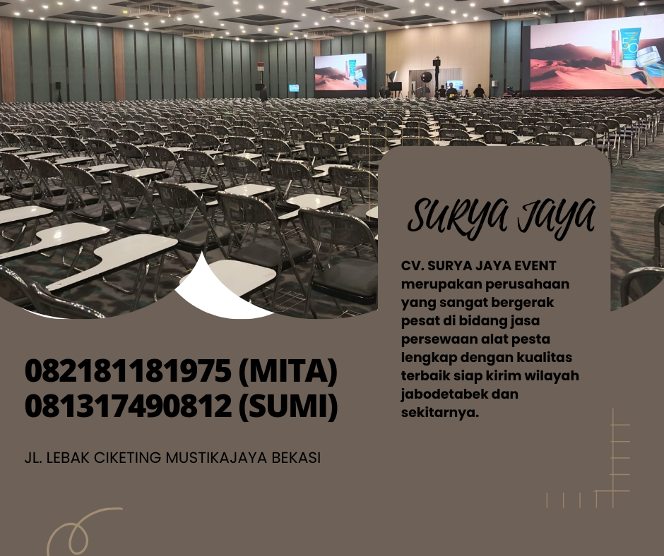 Pusat Sewa Kursi Kuliah Lipat Berkualitas di Jakarta