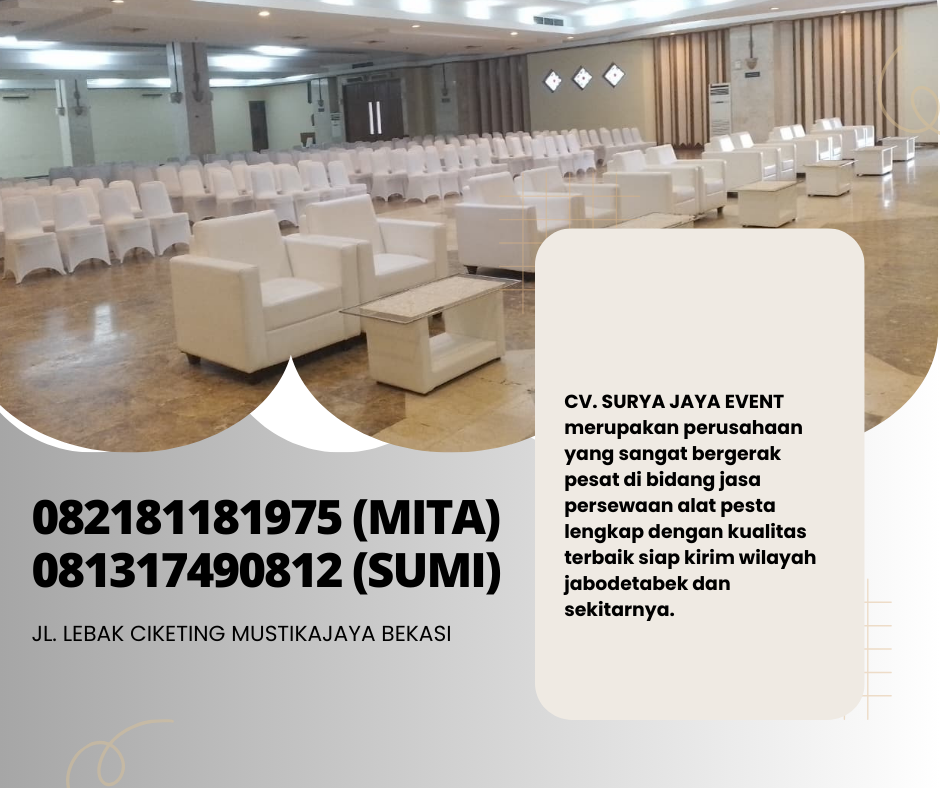 Vendor Sewa Sofa Putih Aneka Model Terkini Jakarta