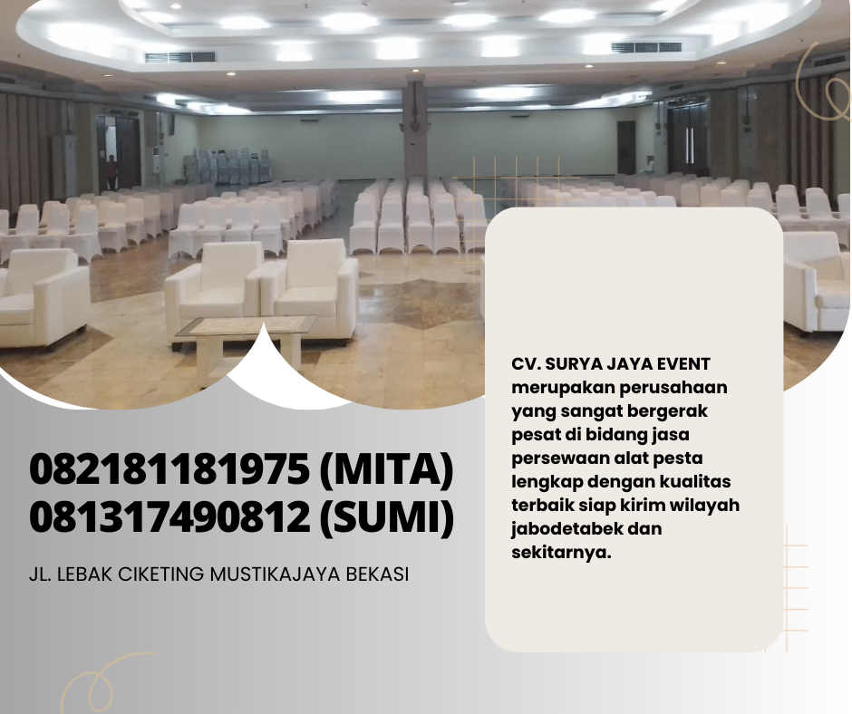 Rental Sofa Single Putih Bersih TMII Jakarta
