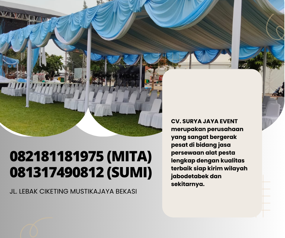 Rental Tenda Serut Poni di Jakarta