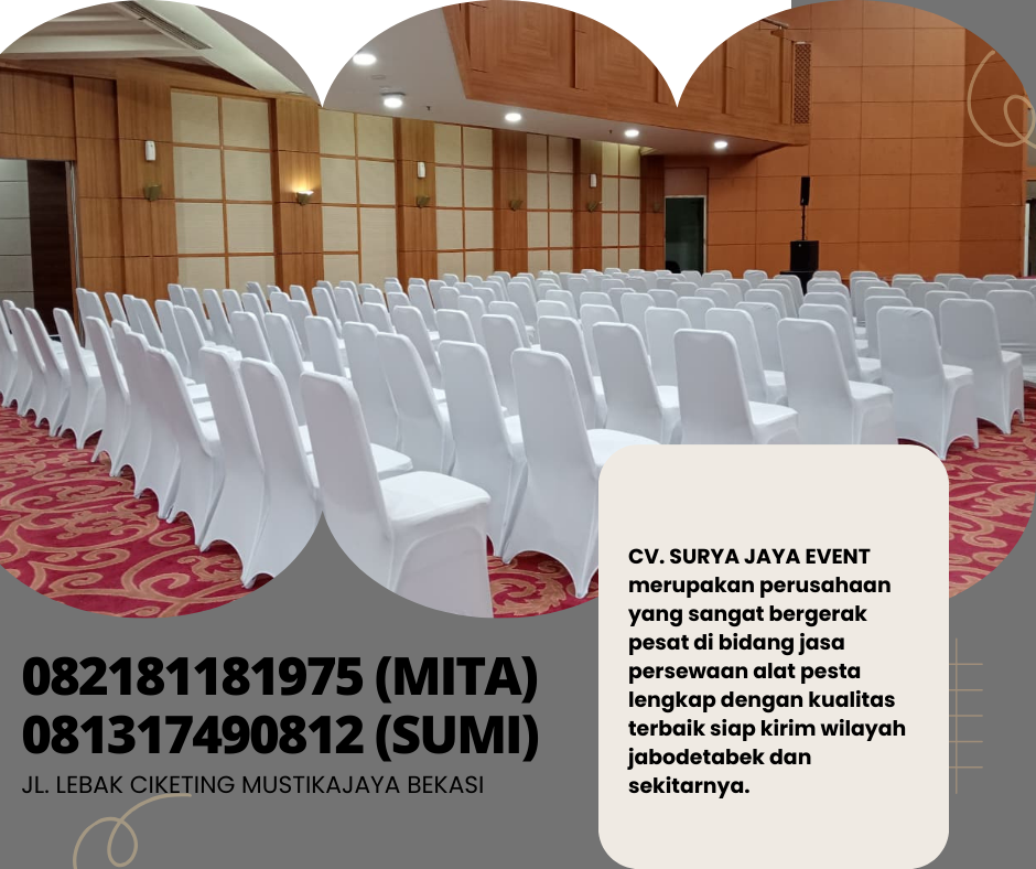 Rental Kursi Susun Stainless Bogor