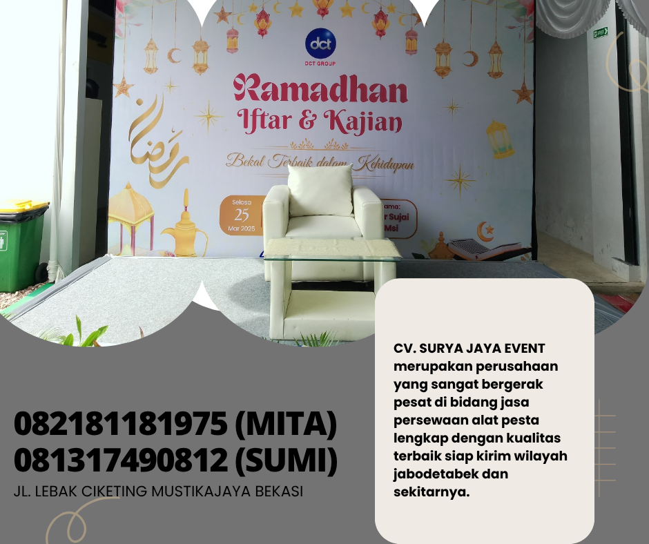 Sewa Sofa, Meja, Kursi, Panggung Berkualitas Jakarta