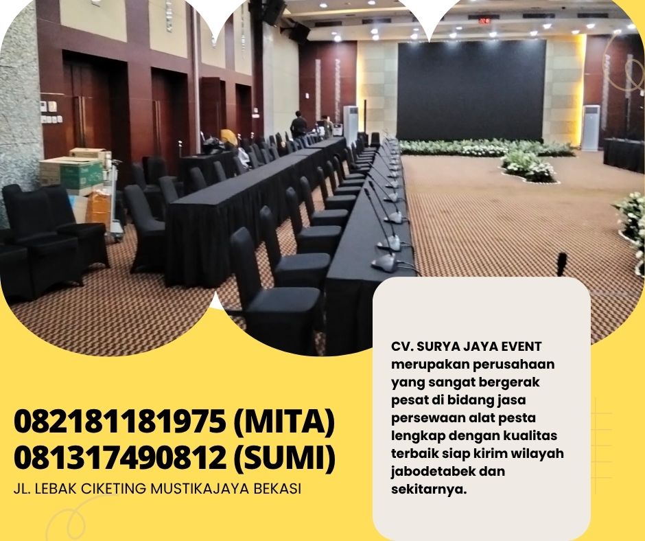 Rental Meja Panjang IBM 180x45cm Jakarta