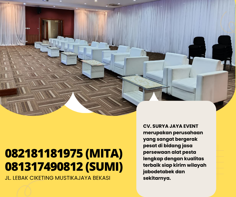 SEWA SOFA MINIMALIS HARGA MURAH AREA JAKARTA