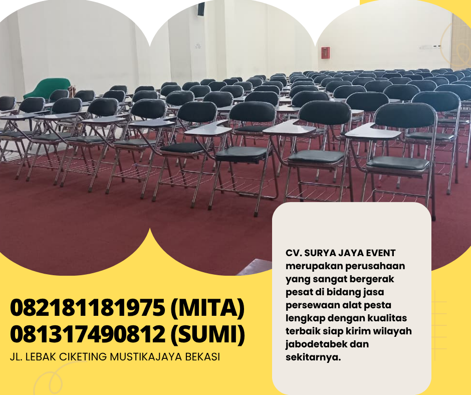 LAYANAN SEWA KURSI KULIAH WILAYAH JAKARTA
