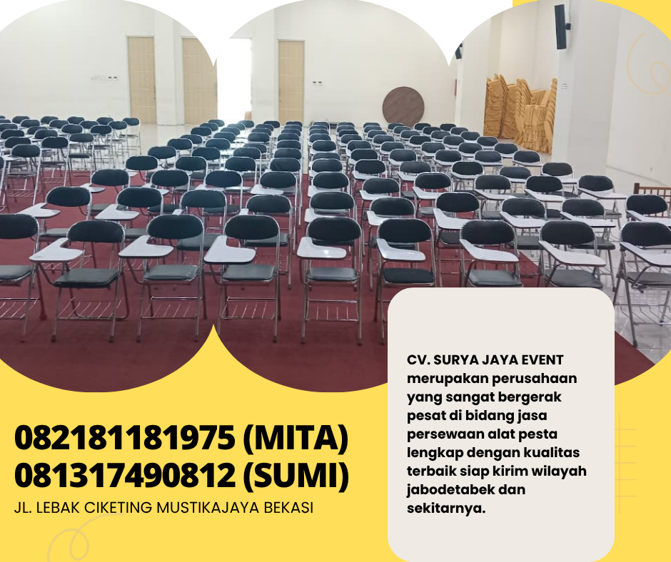LAYANAN SEWA KURSI KULIAH WILAYAH JAKARTA