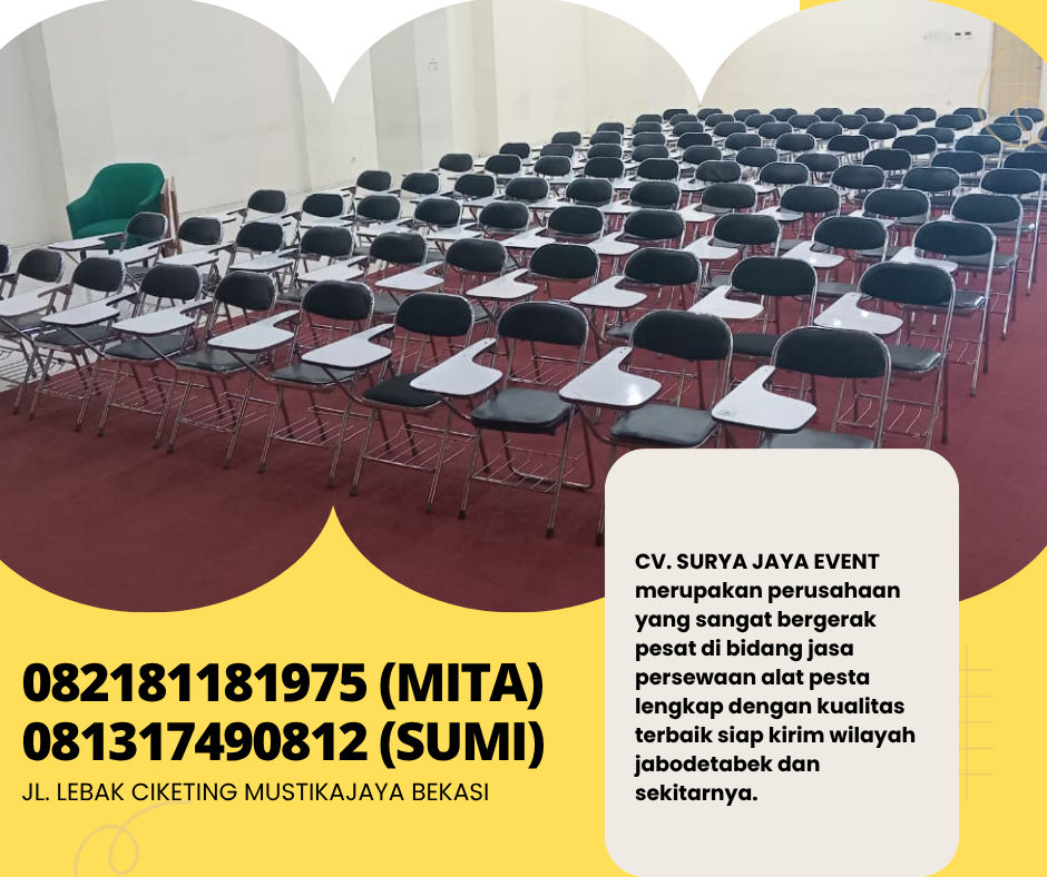 LAYANAN SEWA KURSI KULIAH WILAYAH JAKARTA