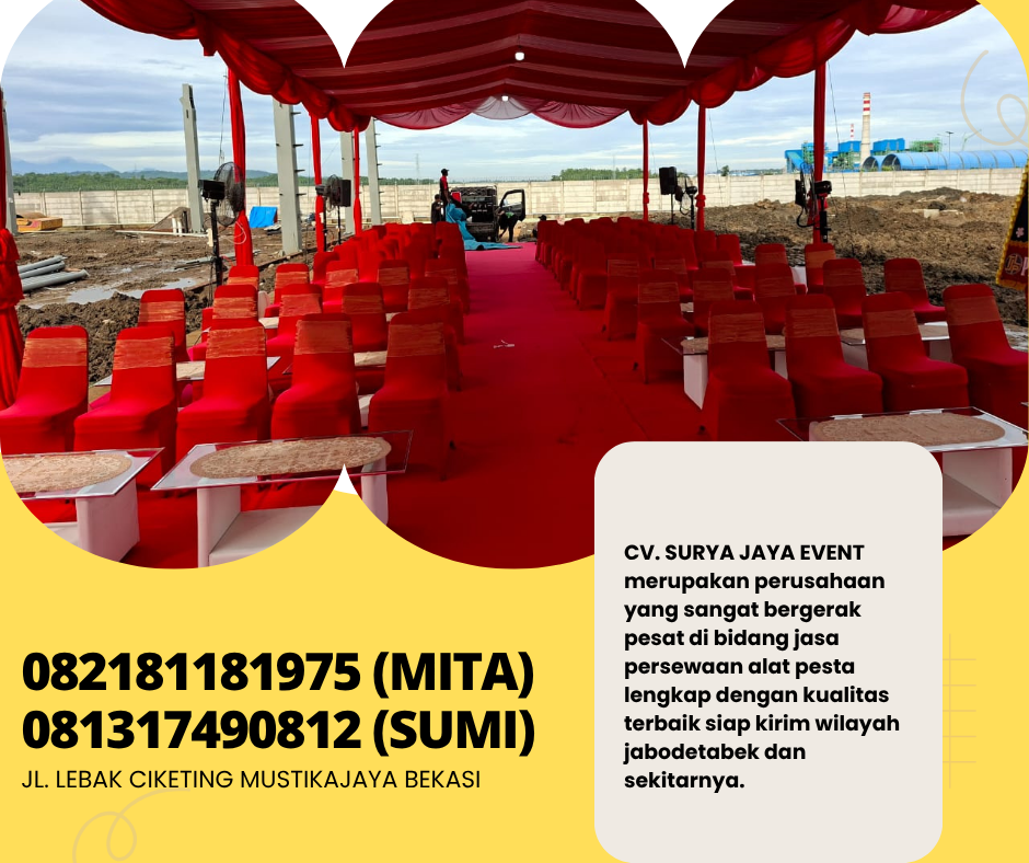 Rental Tenda Hanggar Serut,Panggung,Flooring Bekasi