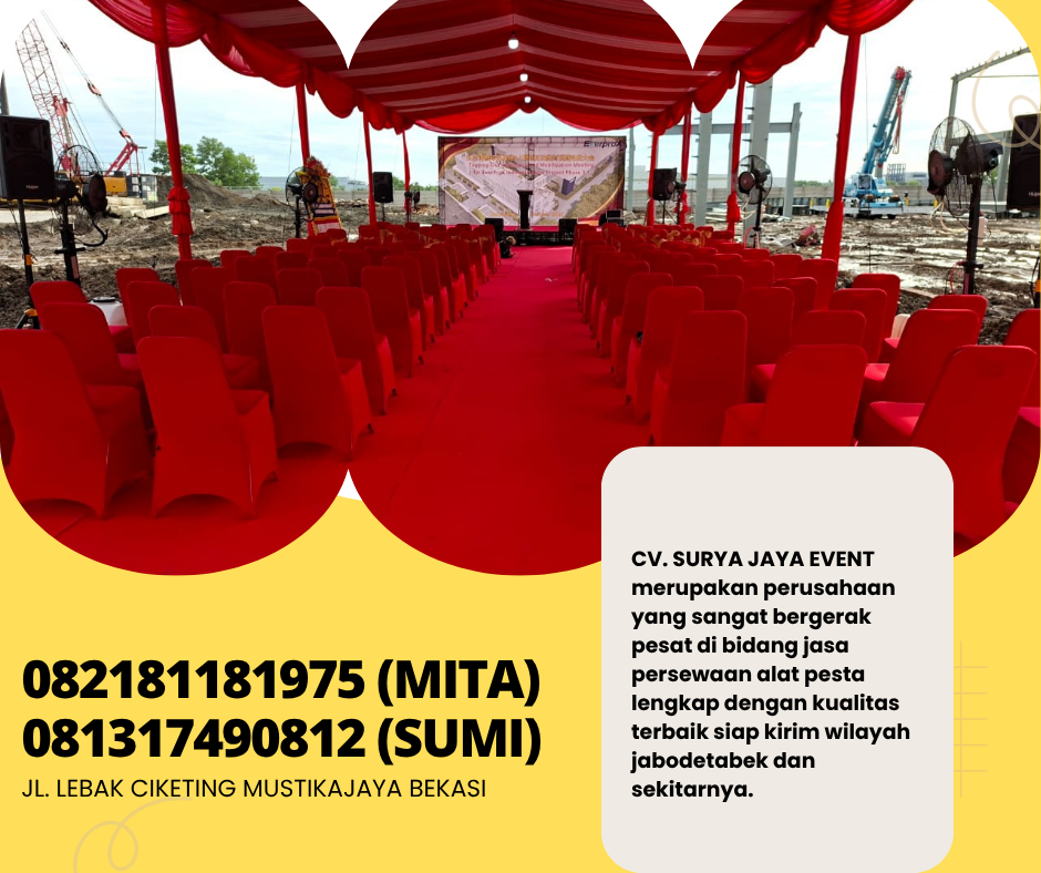 Rental Tenda Hanggar Serut,Panggung,Flooring Bekasi
