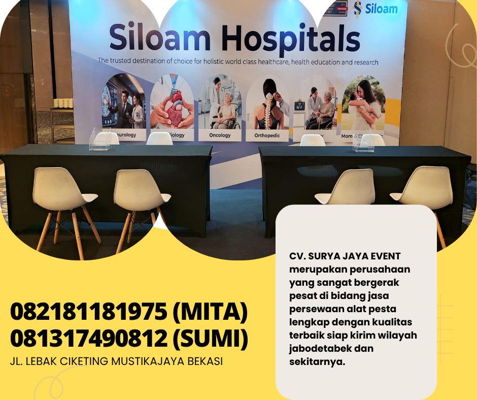 Sewa Kursi Scramble Putih,Meja IBM Cover Ketat Hitam Jakarta
