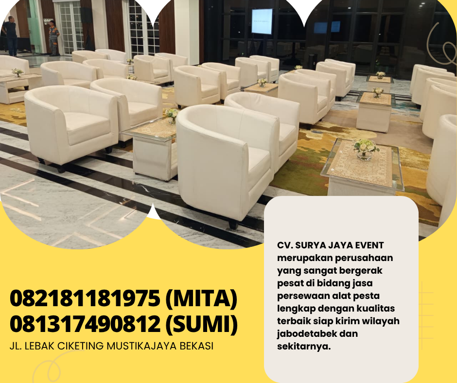Rental Sofa Queen, Sofa Oval,Sofa Studio Area Tangsel