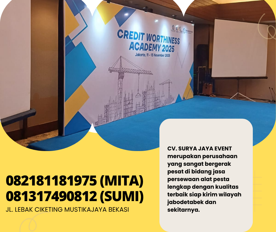Jasa Rental Panggung Dan Backdrop Event Terdekat Cikarang