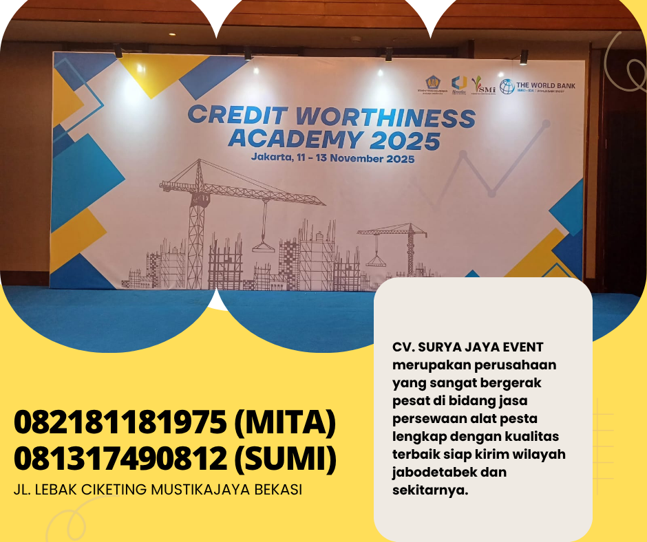 Jasa Rental Panggung Dan Backdrop Event Terdekat Cikarang