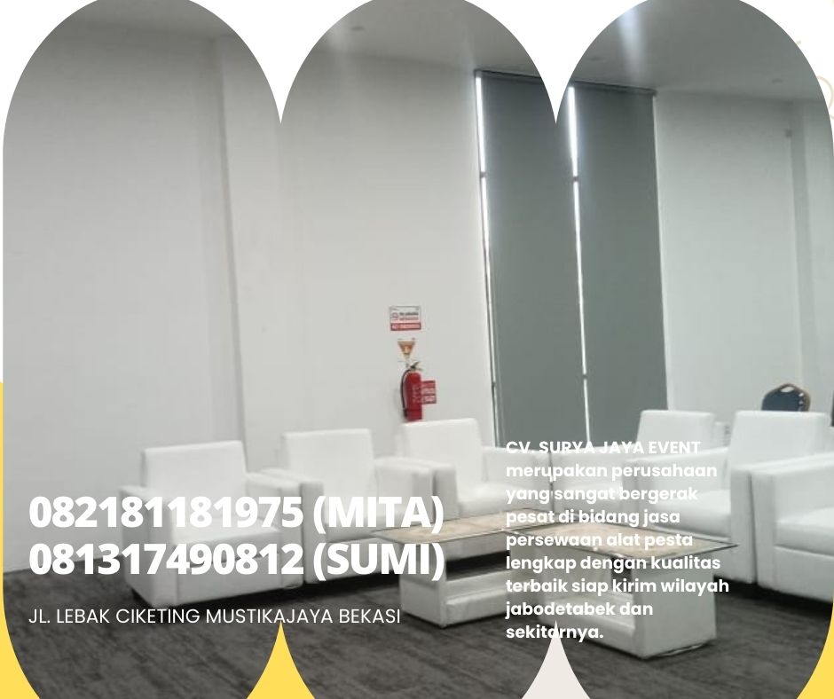 LAYANAN SEWA SOFA MINIMALIS MEWAH AREA JAKARTA 