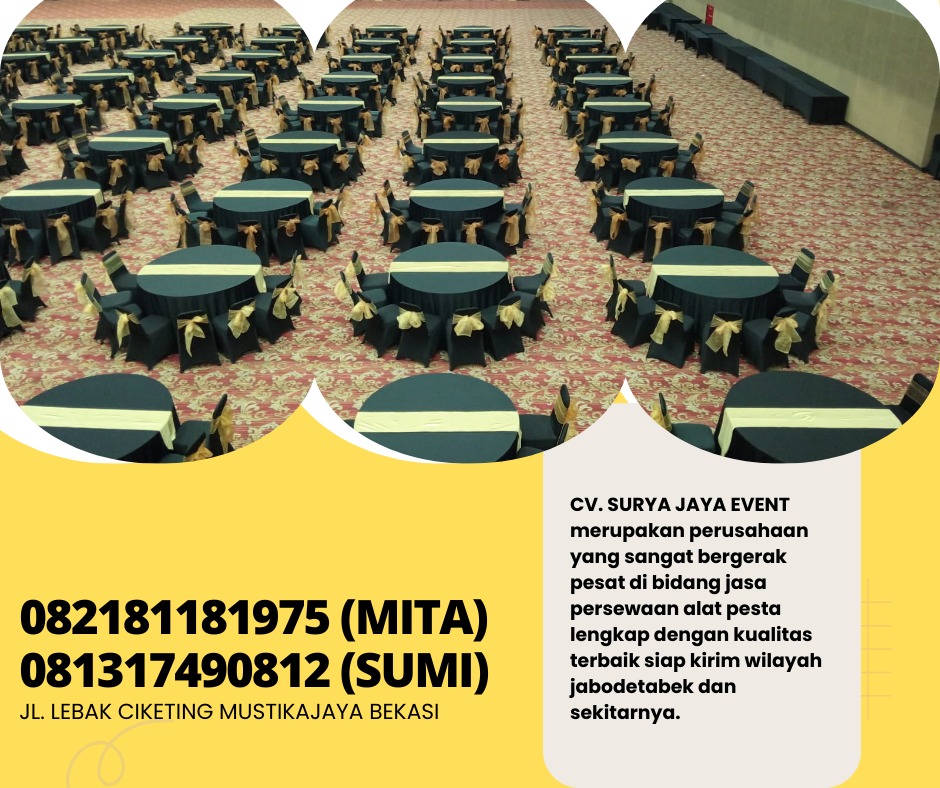 Sewa Meja Kaca Bundar Type Dealing Dan meja Kaca VIP Kotak Jakarta