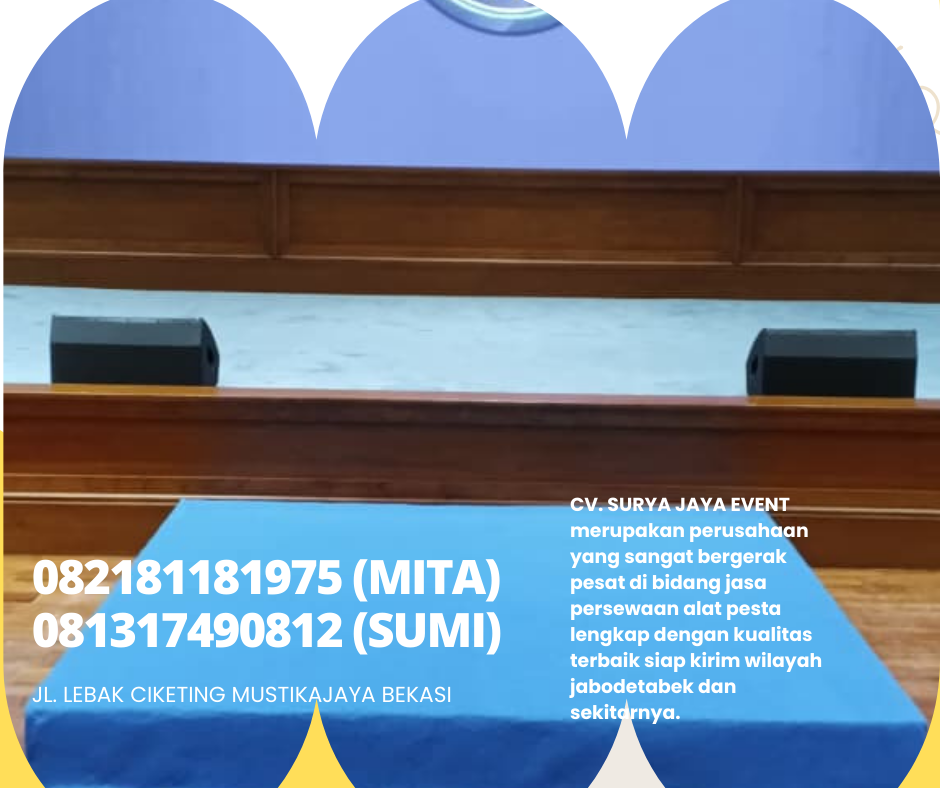 Sewa Panggung Jakarta Free Ongkir
