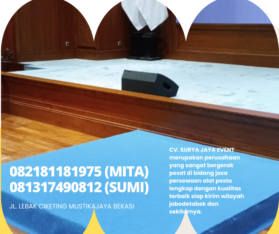 Sewa Panggung Jakarta Free Ongkir