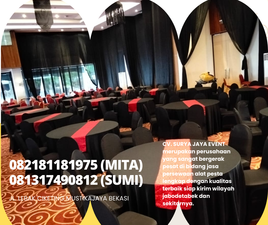 Rental Meja Jakarta Layanan Profesional