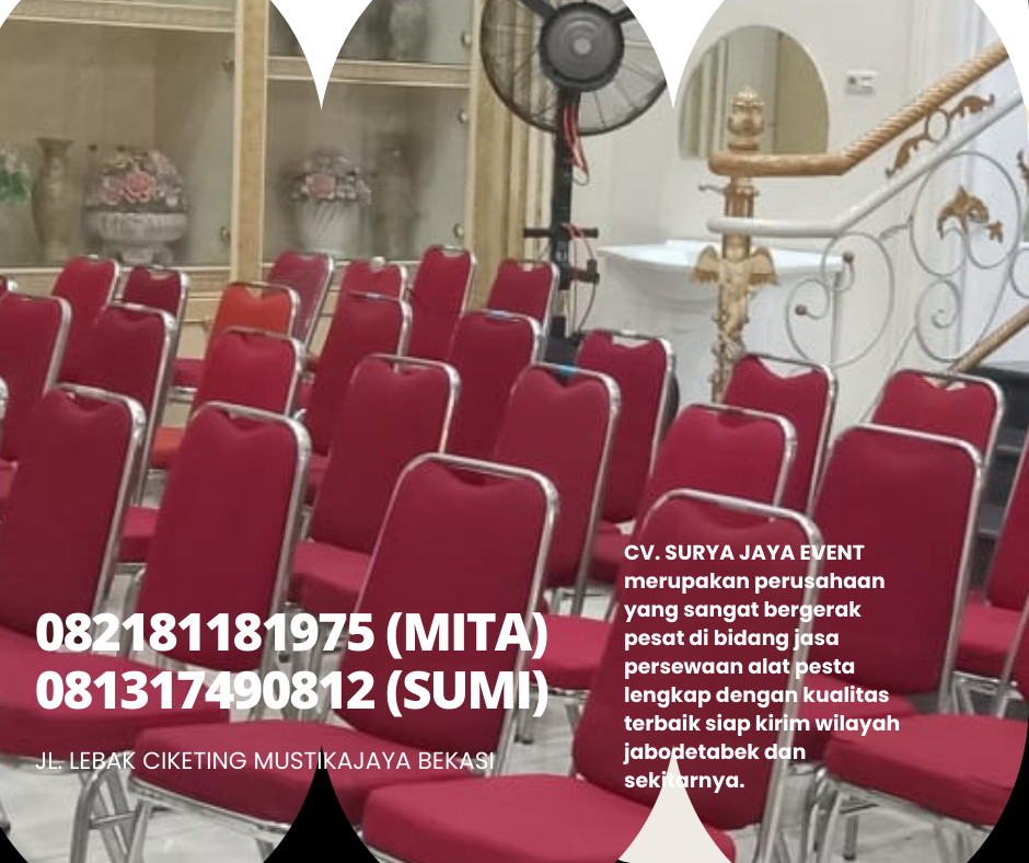 Sewa Kursi Event Polos Tanpa Cover Cipayung Jakarta