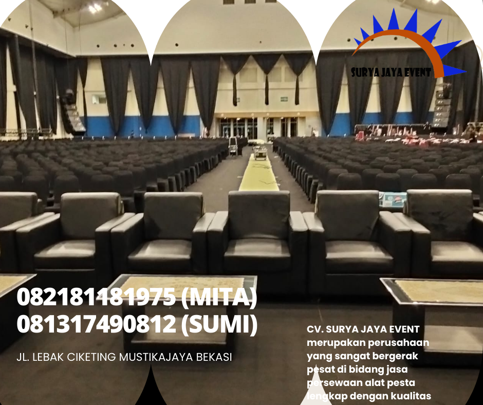 MENYEWAKAN SOFA MINIMALIS HITAM DI BEKASI