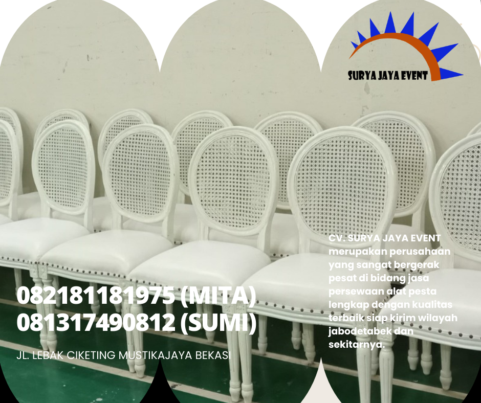 Sewa Kursi Royal Raffles Area Senayan Jakarta Pusat