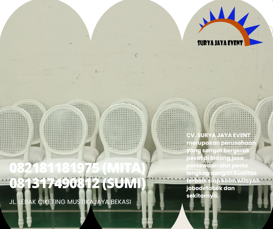 Sewa Kursi Royal Raffles Area Senayan Jakarta Pusat