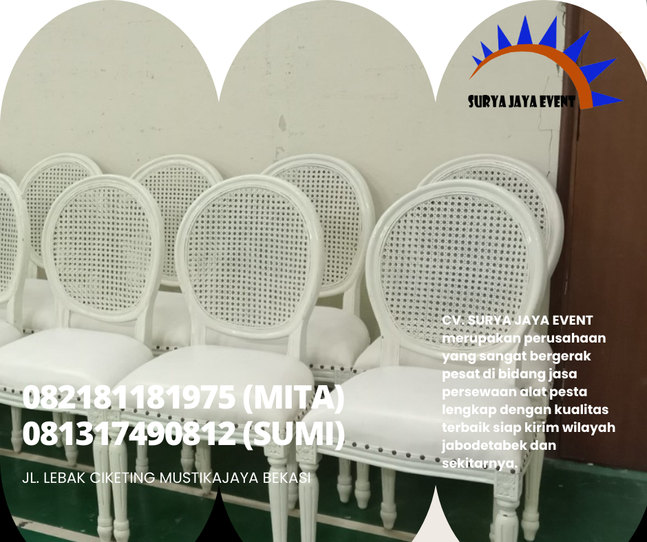 Sewa Kursi Royal Raffles Area Senayan Jakarta Pusat