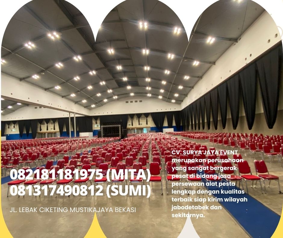 Rental Kursi Event Polos BSD Dijamin Kokoh