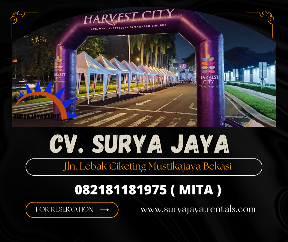 MENYEWAKAN TENDA BAZAR MURAH SIAP KIRIM JAKKARTA