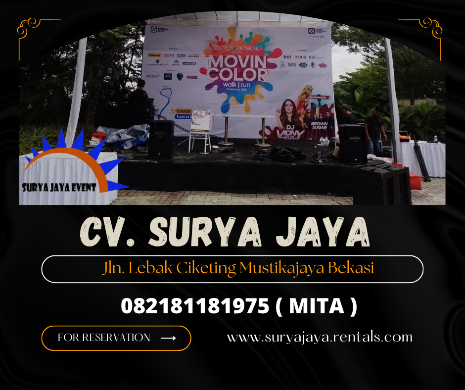 Sewa Backdrop,Panggung Juara Dan Tenda Jakarta