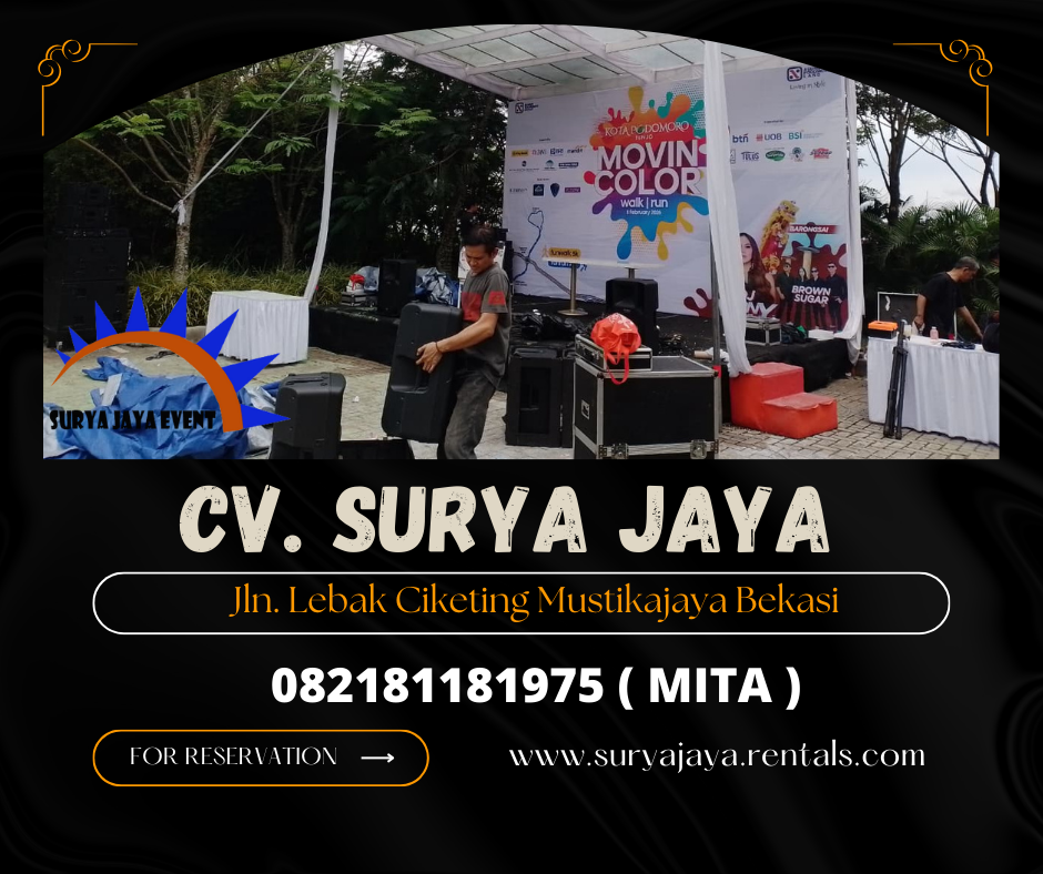 Sewa Backdrop,Panggung Juara Dan Tenda Jakarta