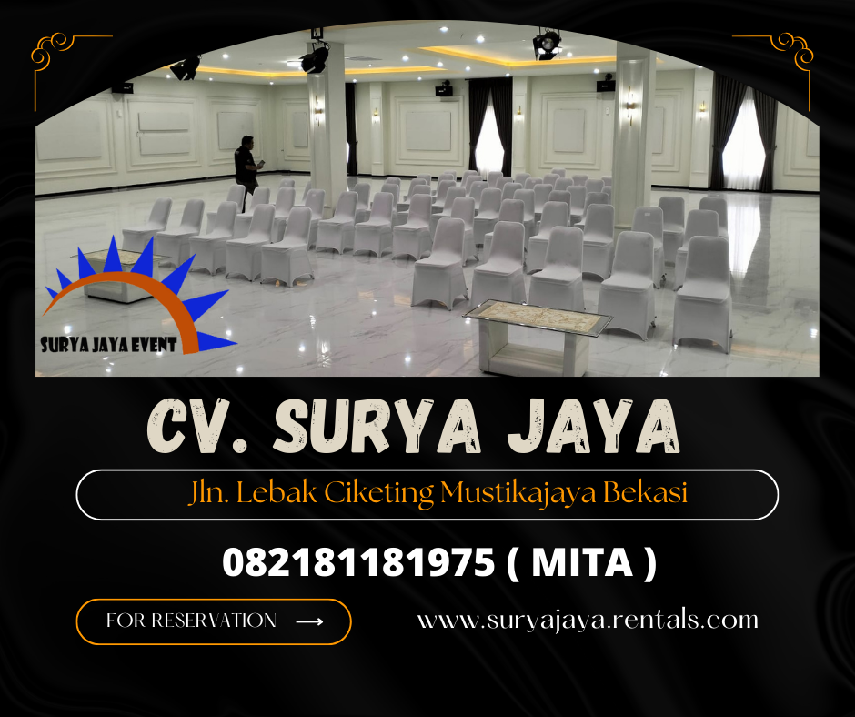 JASA RENTAL KURSI FUTURA COVER PUTIH DI JAKARTA 
