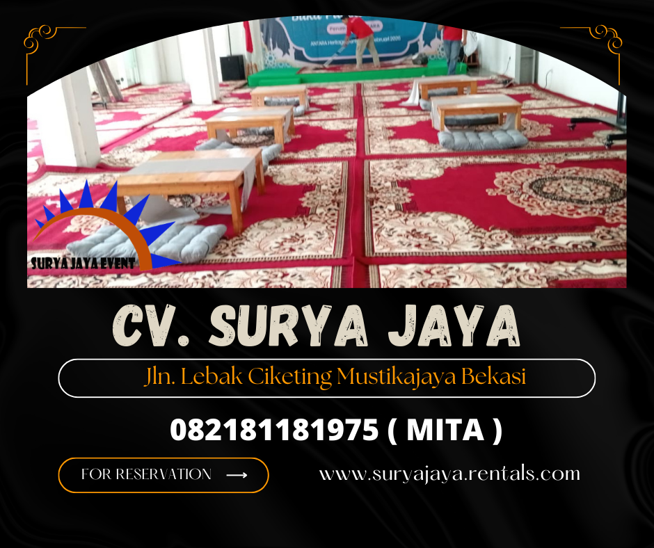 MENYEWAKAN KARPET PERMADANI TURKY AREA JAKARTA