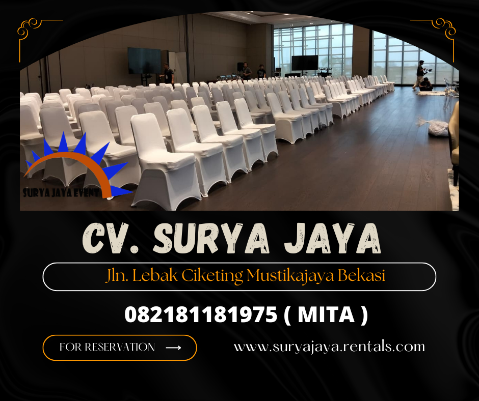 GUDANG SEWA KURSI FUTURA COVER AREA JAKARTA
