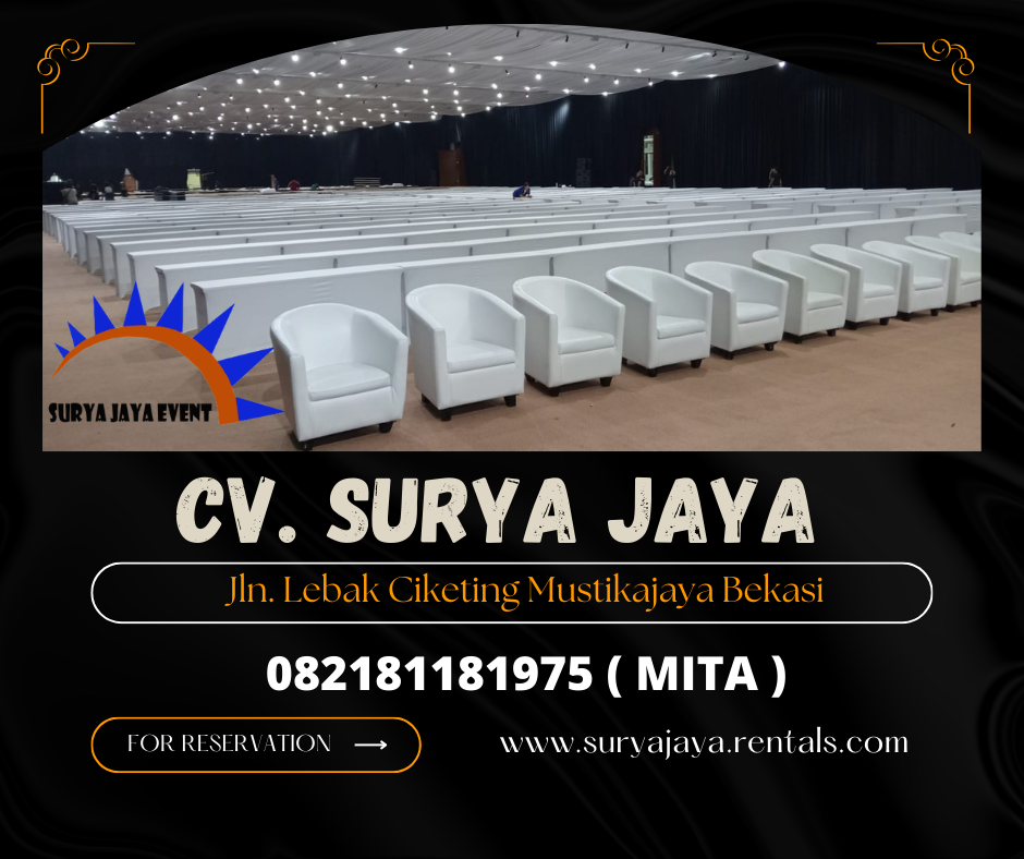 RENTAL SOFA OVAL MINIMALIS HARGA MURAH DI JAKARTA