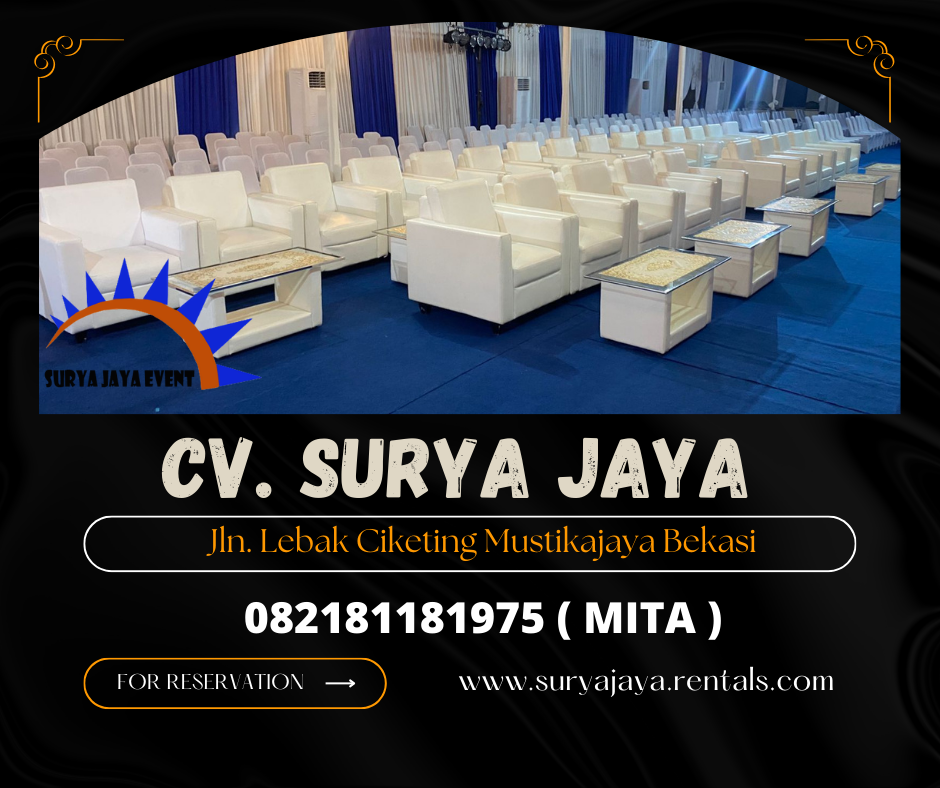 RENTAL SOFA MINIMALIS HARGA MURAH AREA JAKARTA 