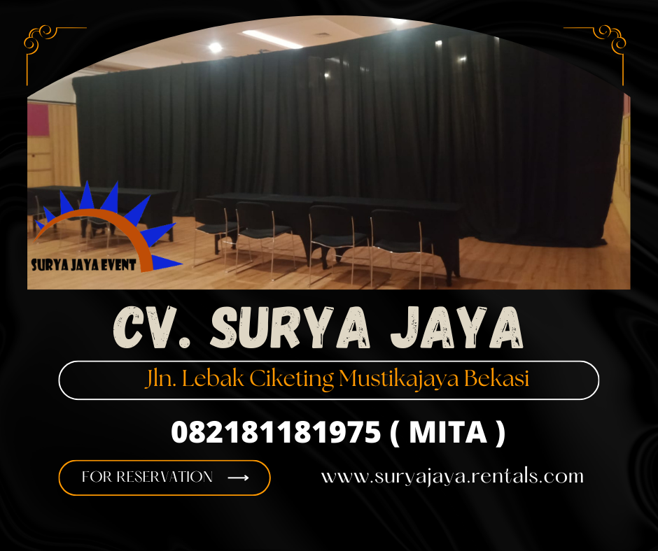 RENTAL TIRAI HITAM LOTTO METER AREA DEPOK