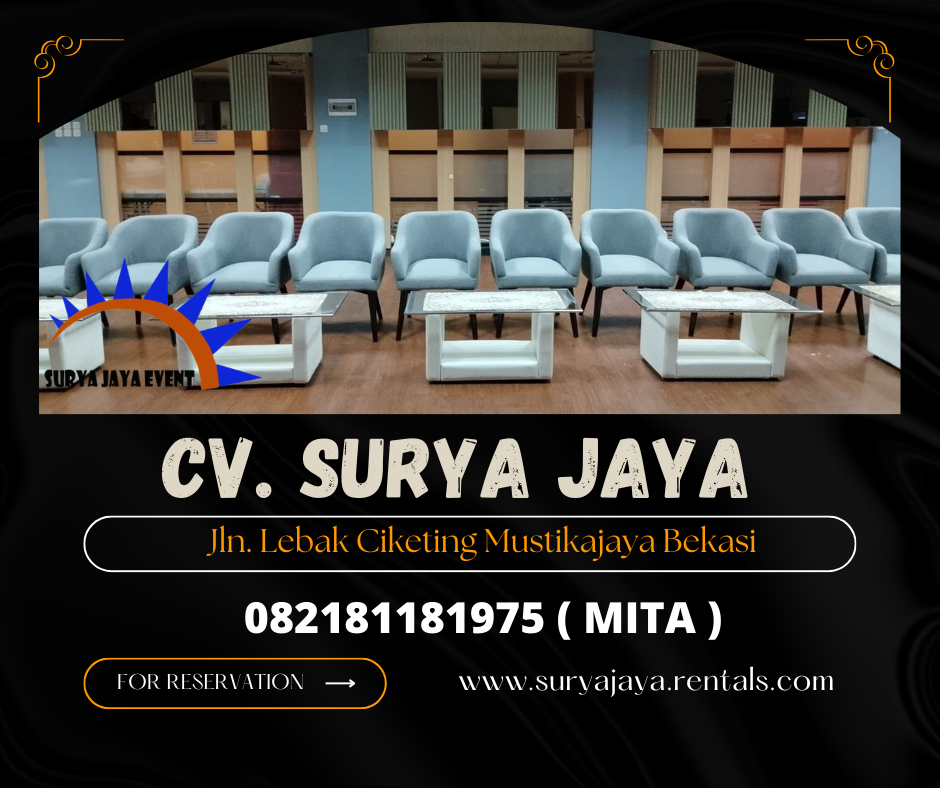Jasa Sewa Sofa Studio VIP Area Jaksel