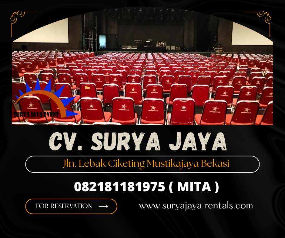 Sewa Kursi Event Polos Dan Bercover Area Jakarta