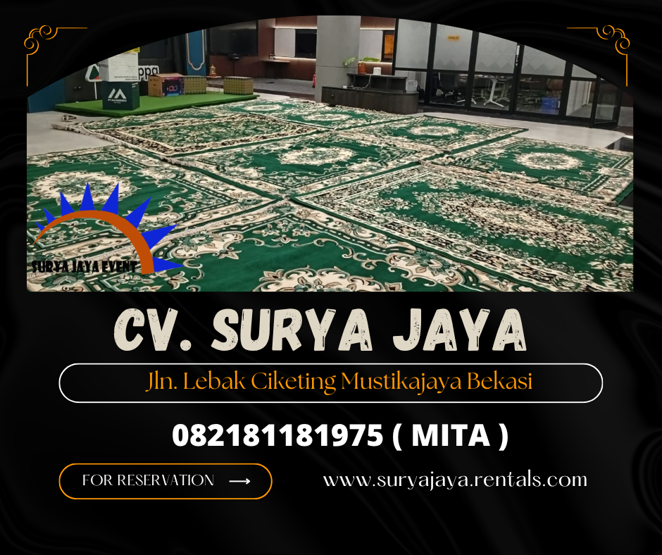 RENTAL KARPET PERMADANI HARGA MURAH DI JAKARTA