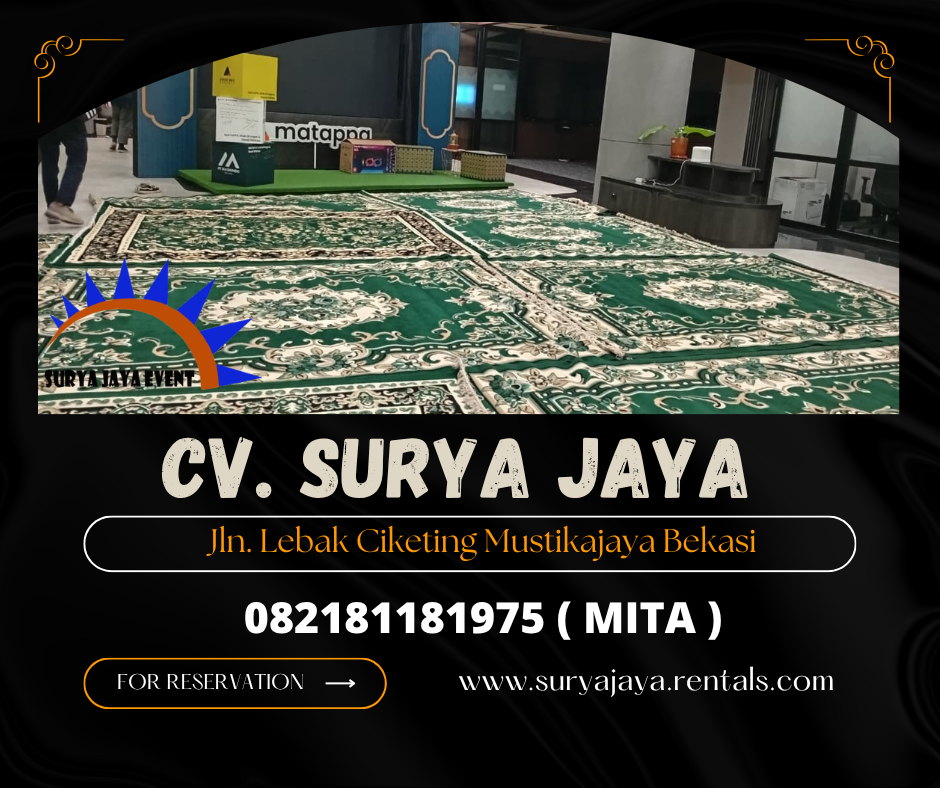 RENTAL KARPET PERMADANI HARGA MURAH DI JAKARTA