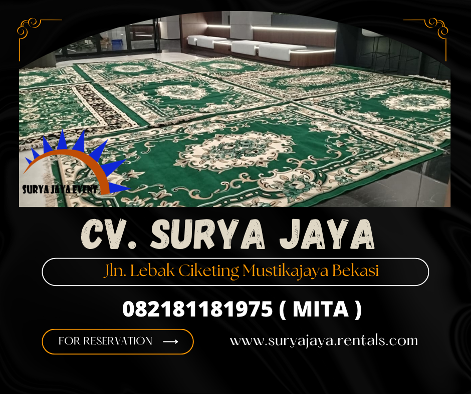 RENTAL KARPET PERMADANI HARGA MURAH DI JAKARTA