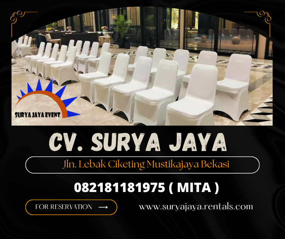 GUDANG RENTAL KURSI SUSUN COVER DI JAKARTA