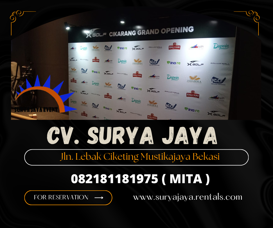 Rental Backdrop Lampu Spot Light Bogor