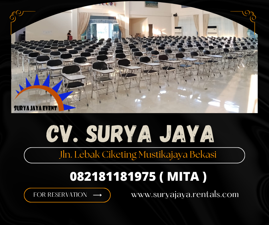 JASA SEWA KURSI KULIAH PELAYANAN 24 JAM DI JAKARTA