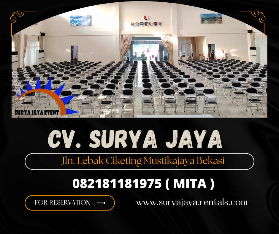 JASA SEWA KURSI KULIAH PELAYANAN 24 JAM DI JAKARTA