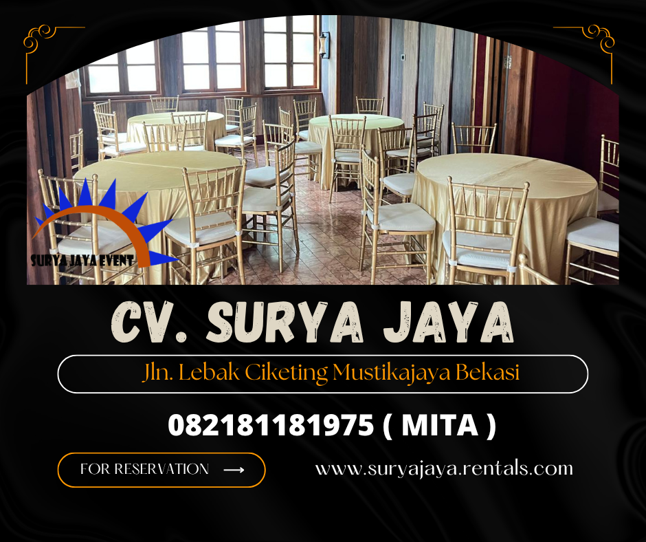 MENYEWAKAN KURSI TIFFANY KAYU GOLD MEWAH AREA JAKARTA